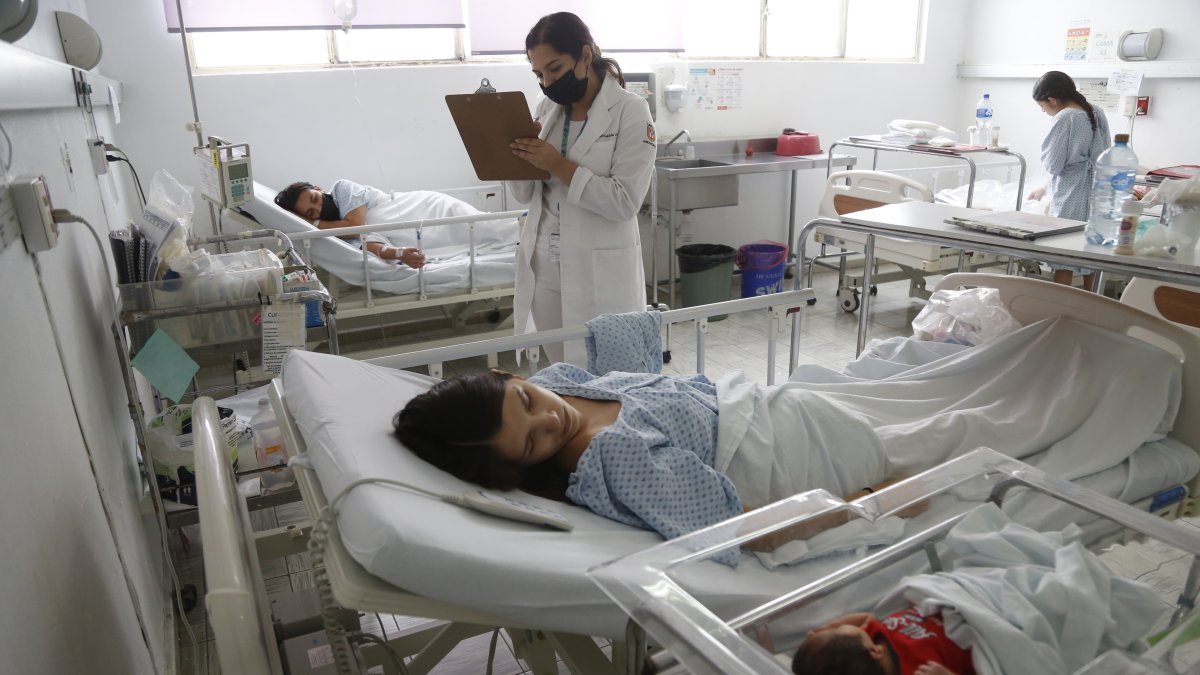 Programa. Una madre en la sala que es parte del ‘Código mariposa’.