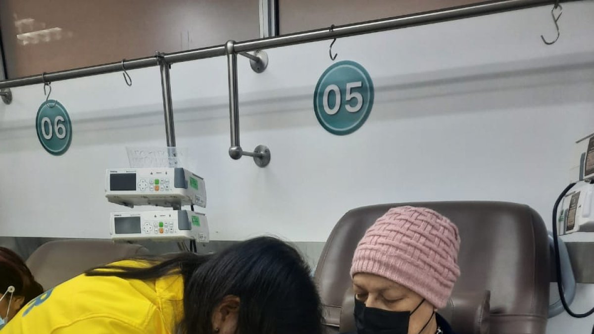 Momentos. Los pacientes de todas las edades disfrutaron junto con familiares y personal del hospital.