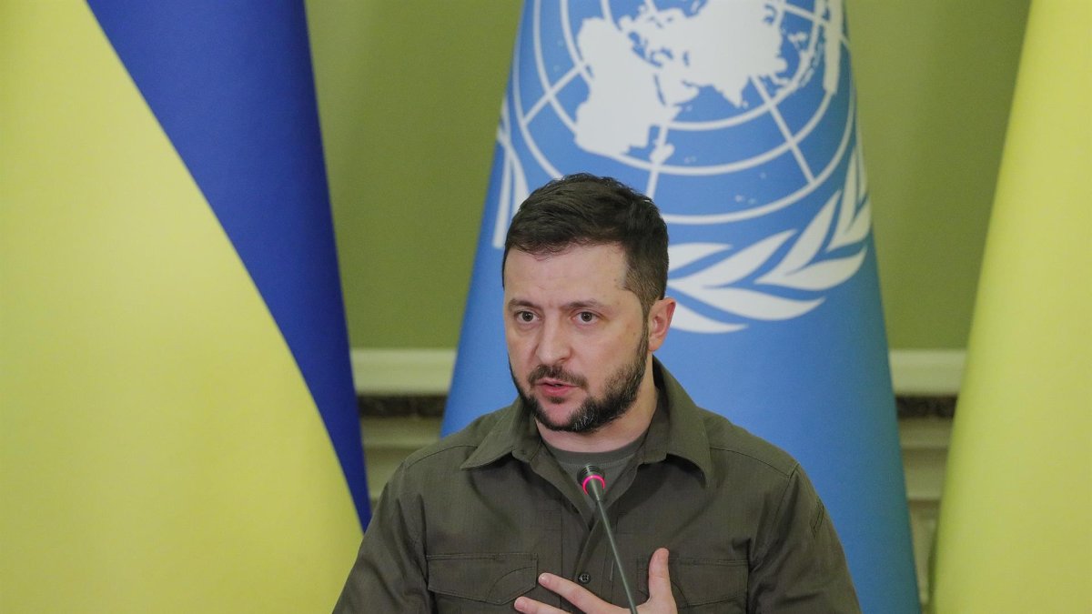 El presidente ucraniano, Volodímir Zelenski