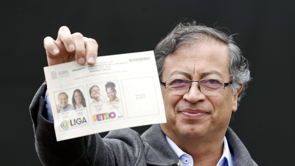Fotografía de archivo del presidente electo de Colombia, Gustavo Petro.
