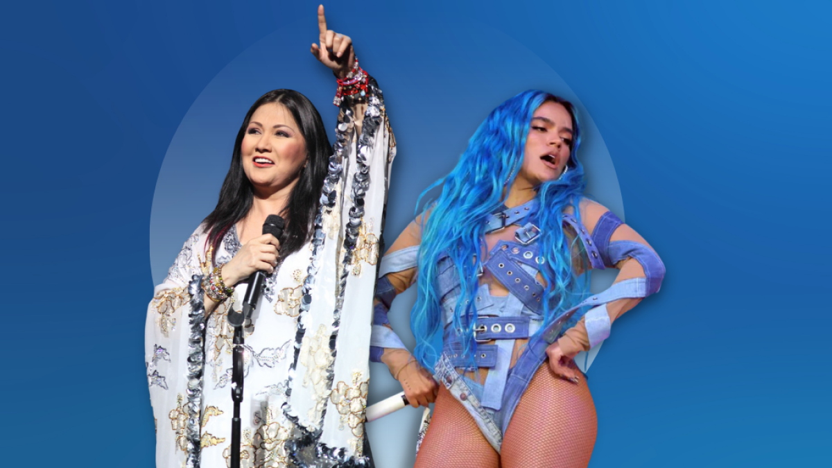 Ana Gabriel y Karol G.