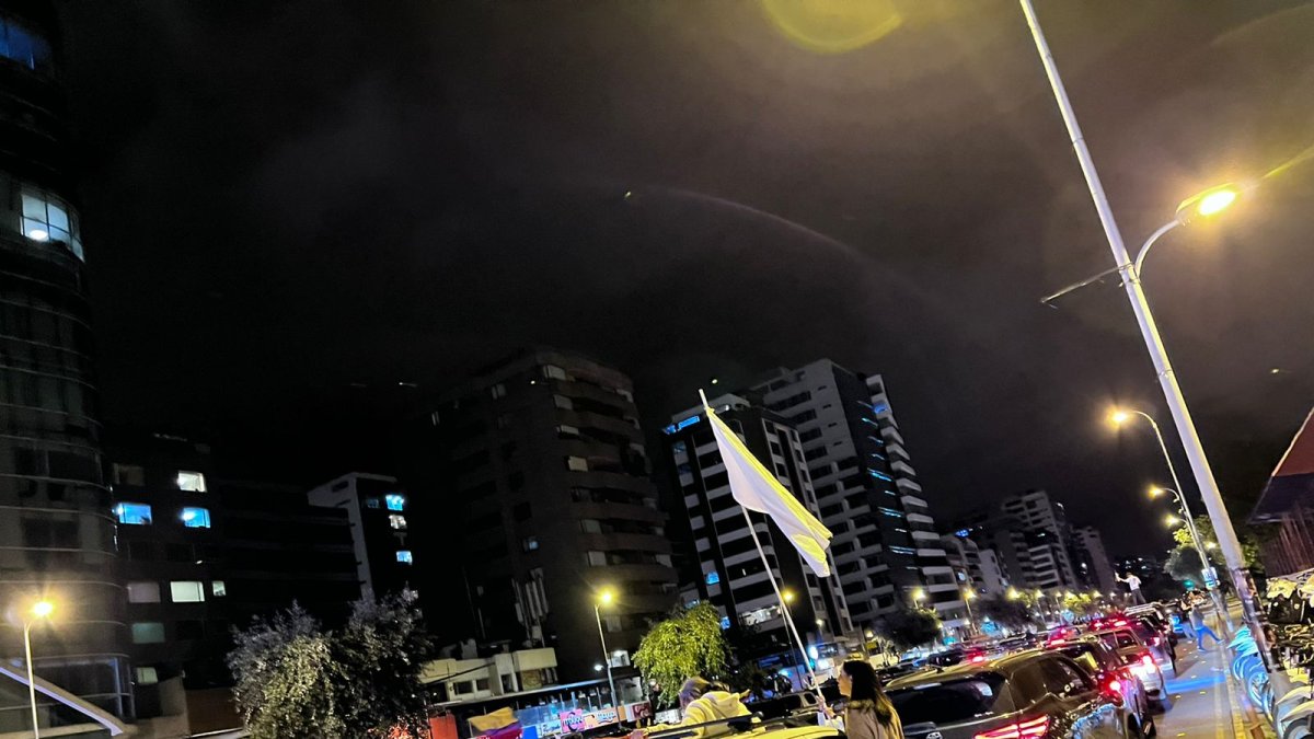 Caravana por la paz en Quito