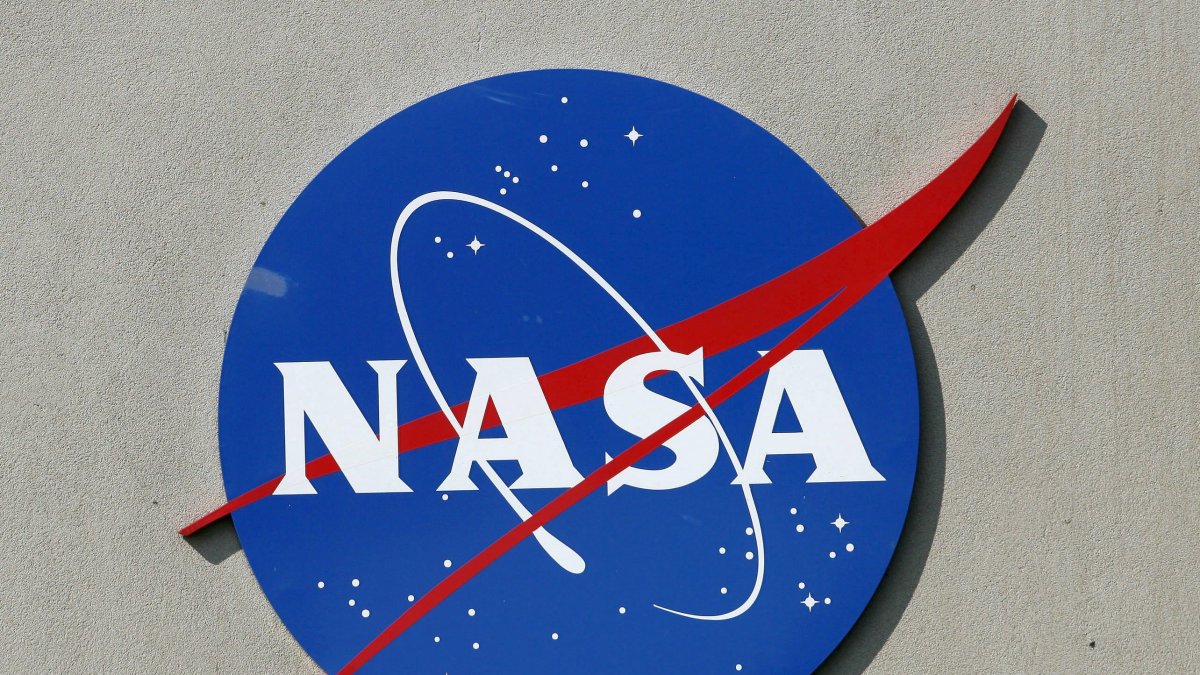 Un logo de la NASA, en una fotografía de archivo.
