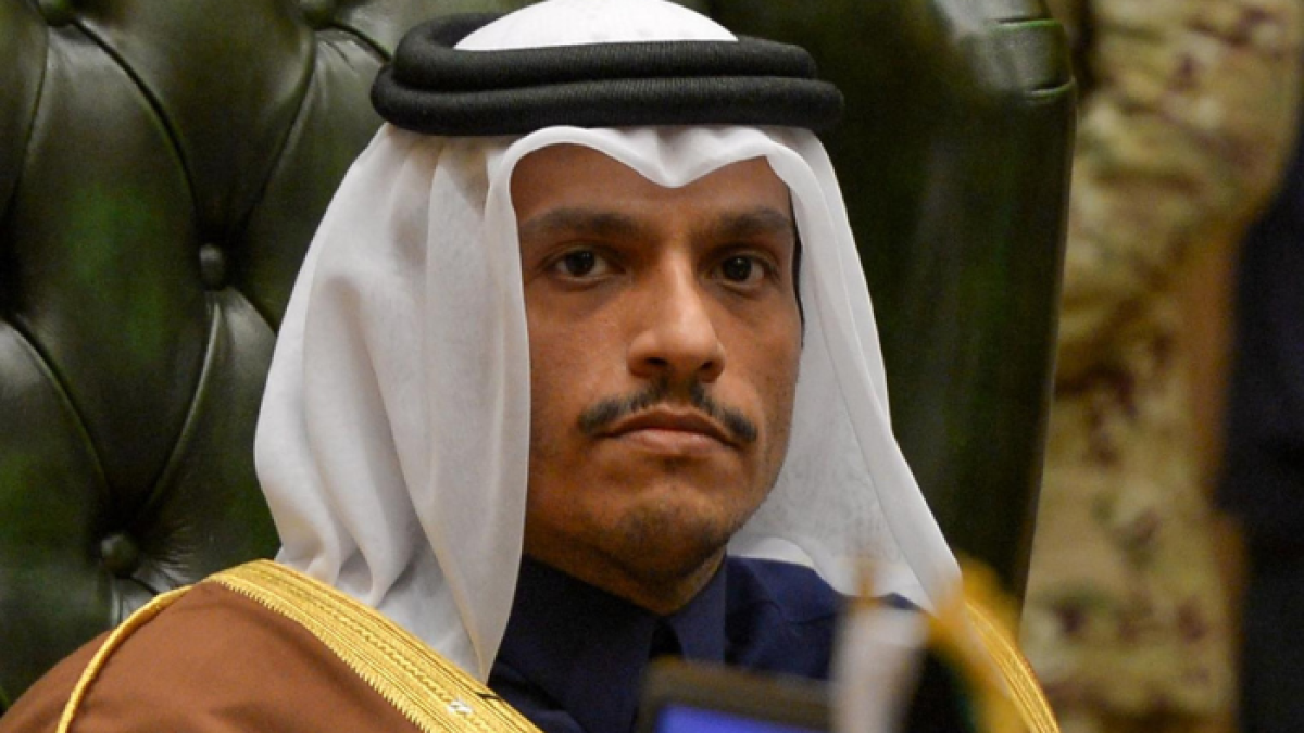 Ministro de Exteriores de Catar, Mohamed bin Abderrahman al Thani.