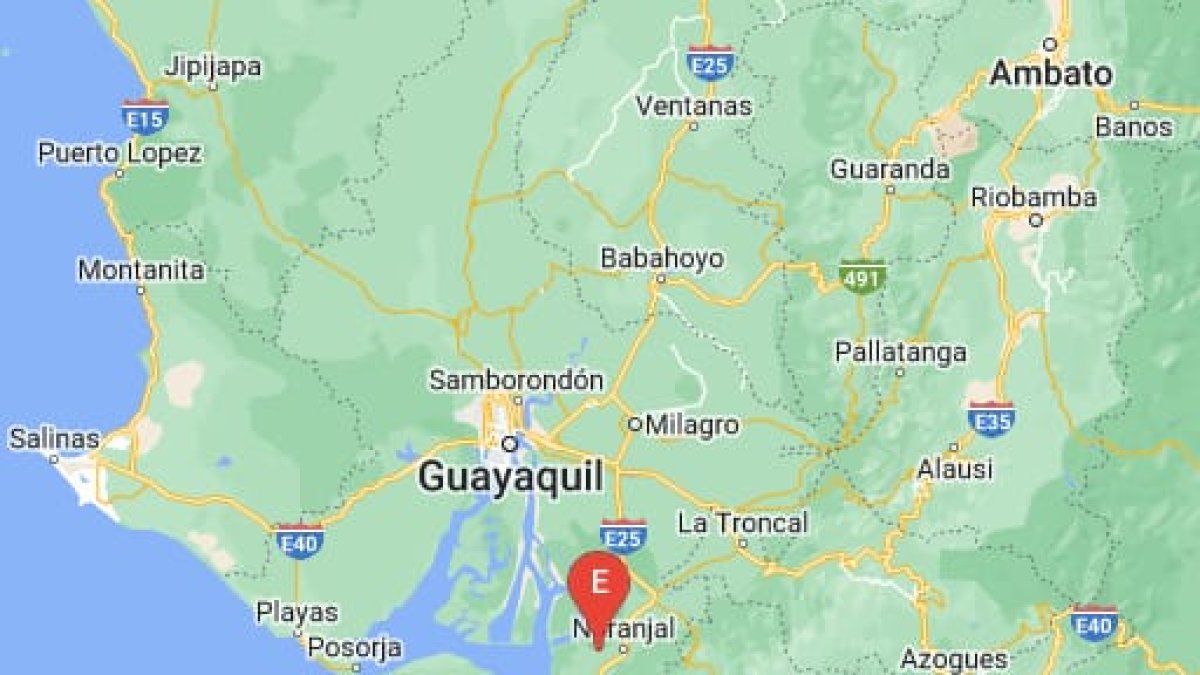 Este fue el epicentro del movimiento telúrico.