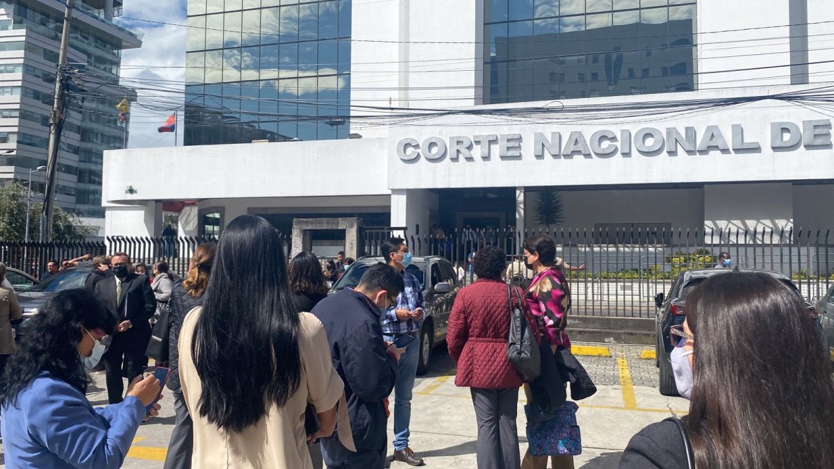 Evacuan la Corte Nacional de Justicia por amenaza de bomba.