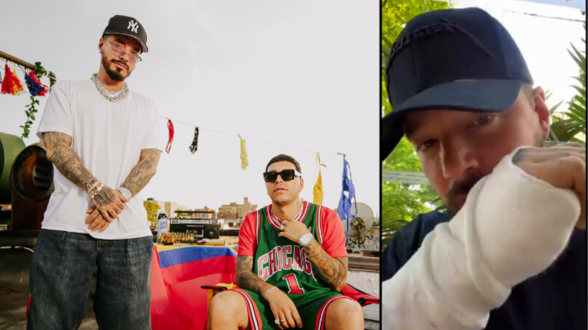 J Balvin y Ryan Castro