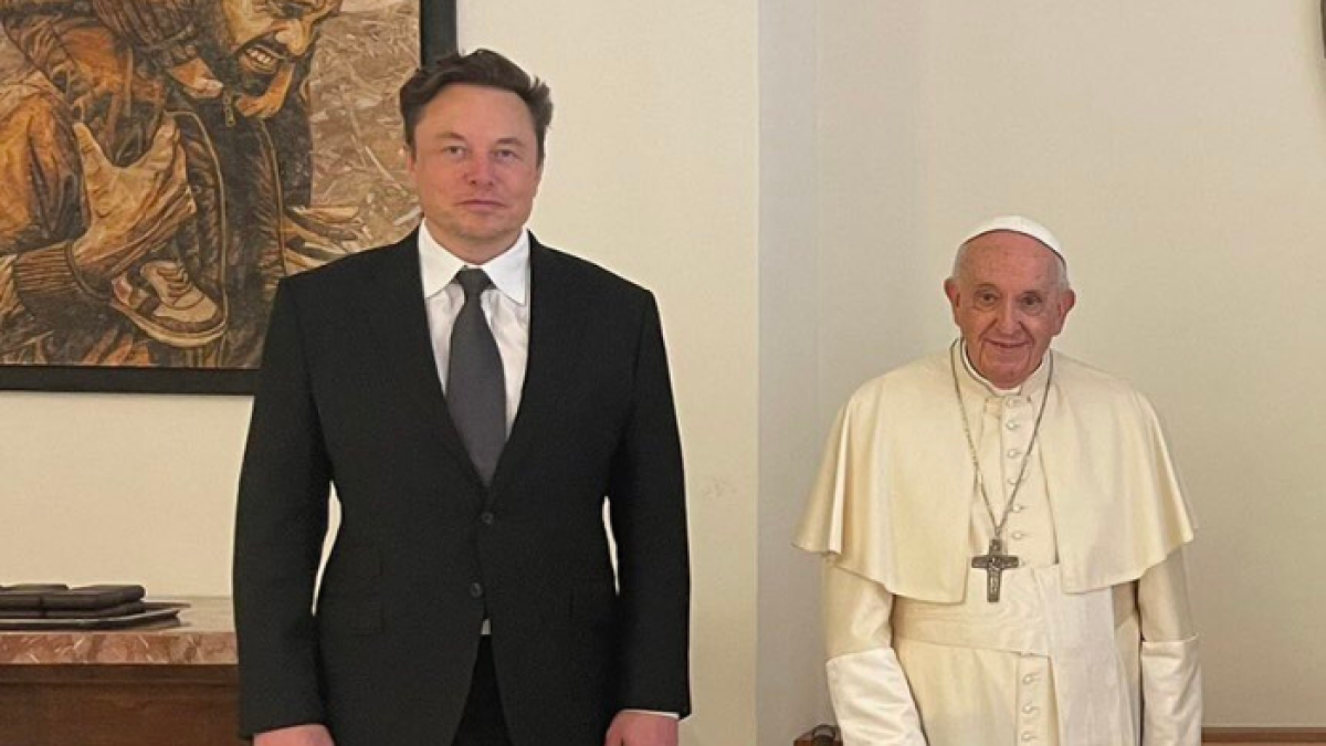 El papa Francisco se reunió con el magnate de la tecnología Elon Musk