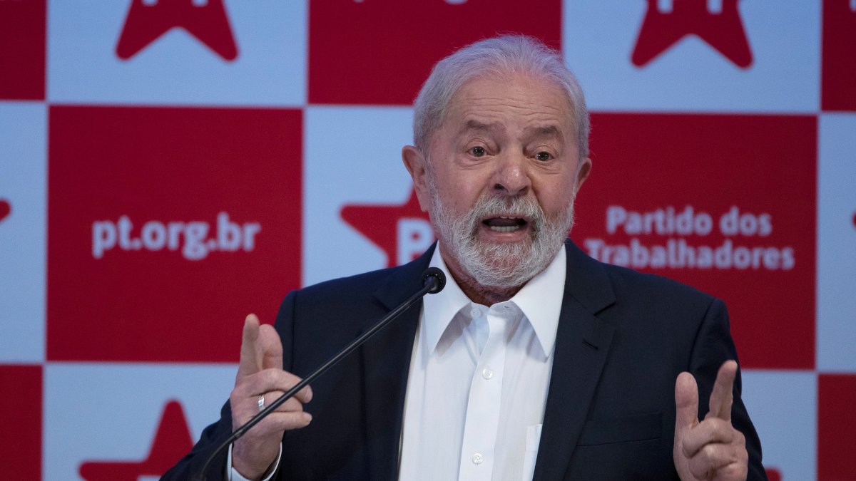 El expresidente brasileño Luiz Inácio Lula da Silva, en una fotografía de archivo.