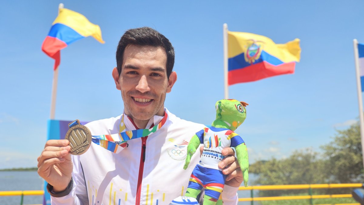 Esteban Enderica fue primero en la prueba de los 5 km.