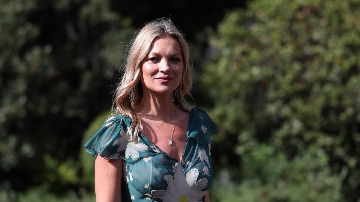 La modelo británica Kate Moss