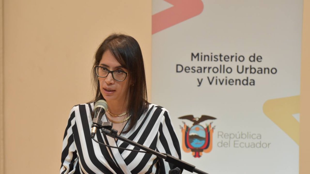 María Gabriela Aguilera es la nueva ministra de Vivienda.