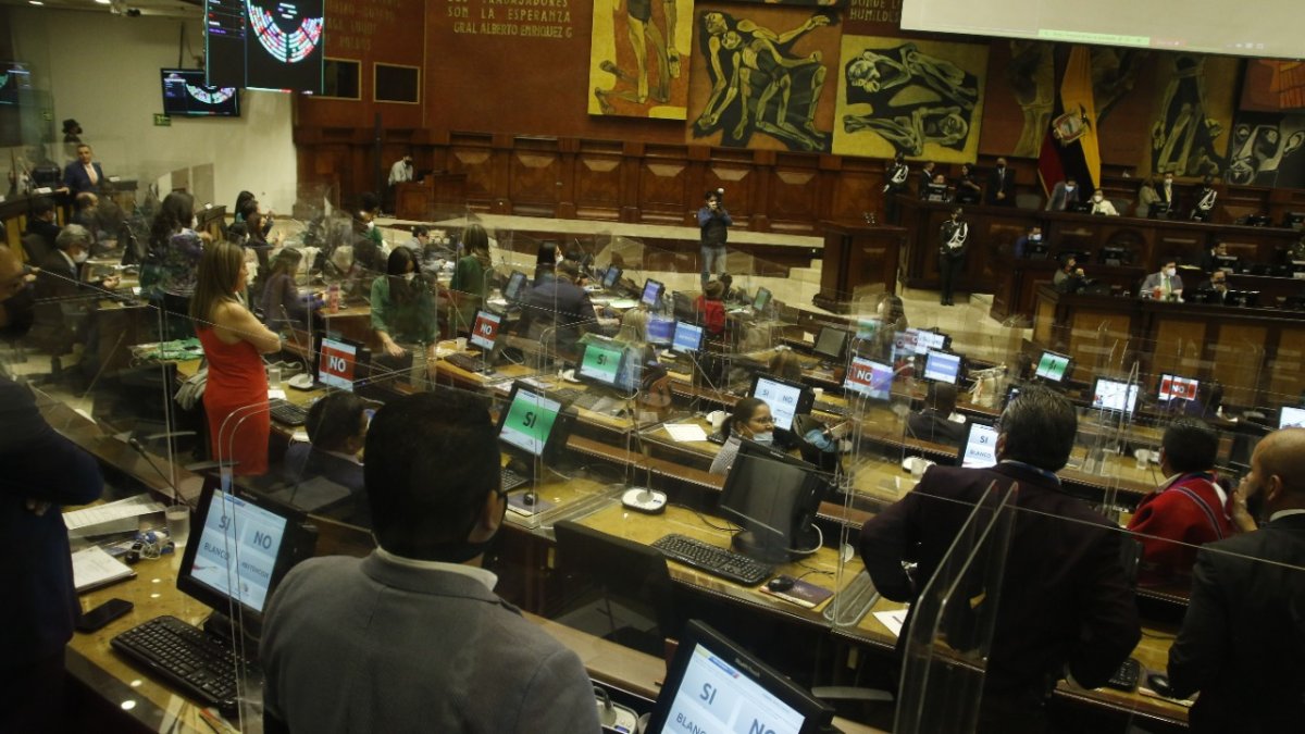 Los legisladores denunciaron que sus votos quedaron plasmados en contra de su voluntad.