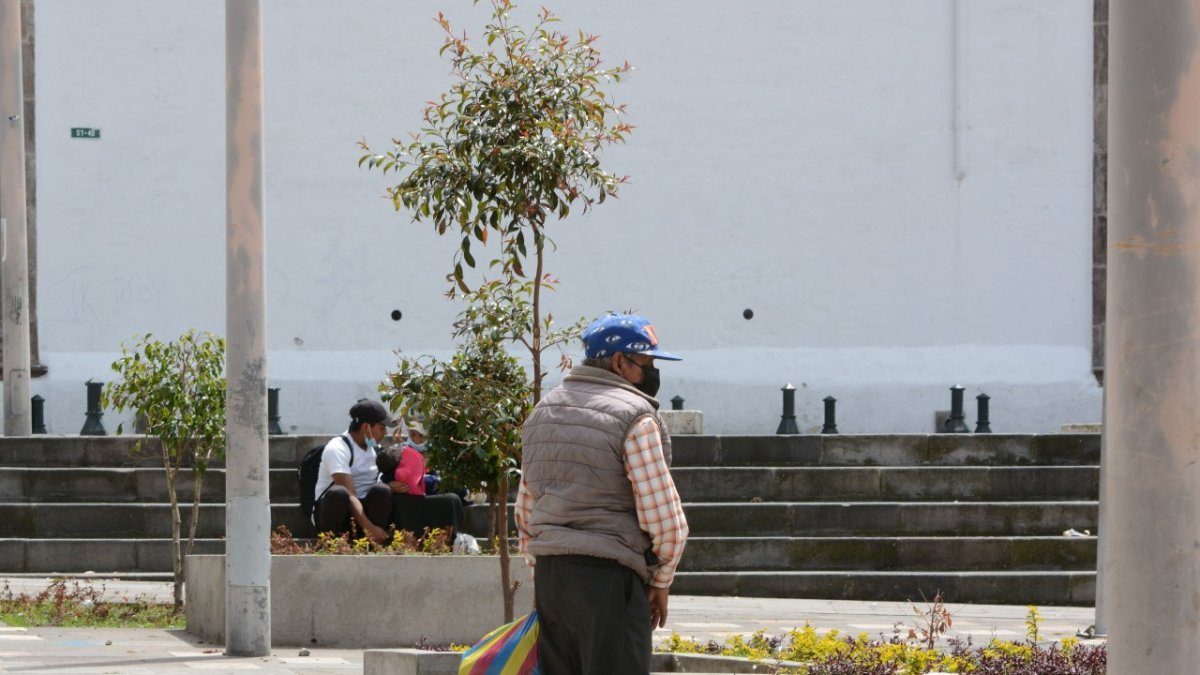 Reguero. A plena luz del día, ciudadanos orinan en cualquier punto. Las jardineras son las más demandadas.