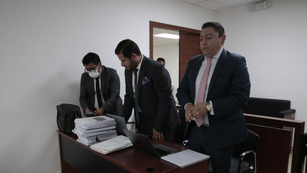 Diligencia. Este jueves se instaló la diligencia en la que la Fiscalía sustentó la acusación en contra del exfuncionario.