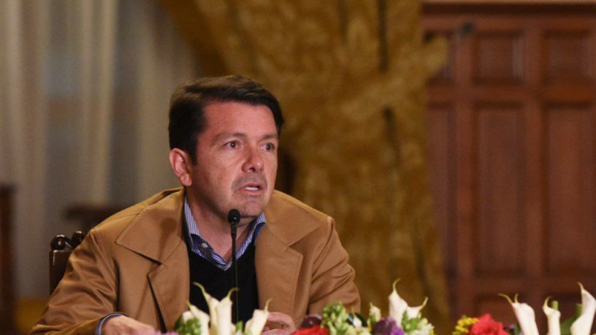 El ministro de Gobierno, Francisco Jiménez, respondió a la alcaldesa Cynthia Viteri.