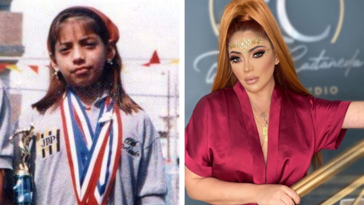 Antes y después de Nathalie Carvajal.