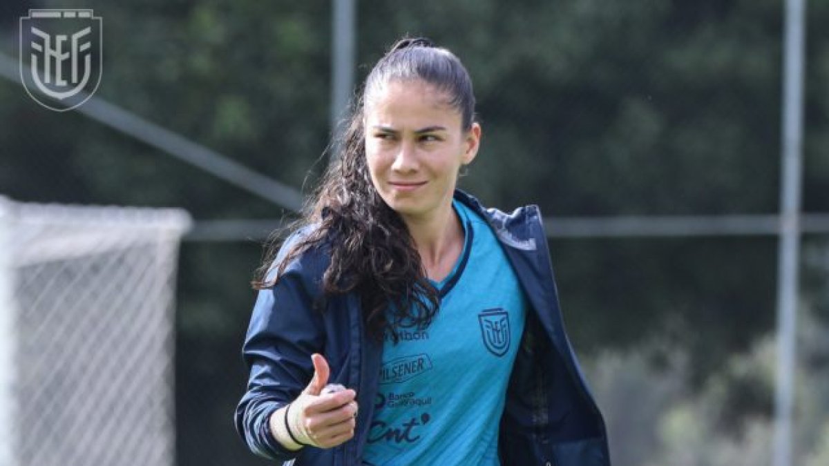 Ligia Moreira, capitana de la selección ecuatoriana, muestra su optimismo para la Copa América femenina.