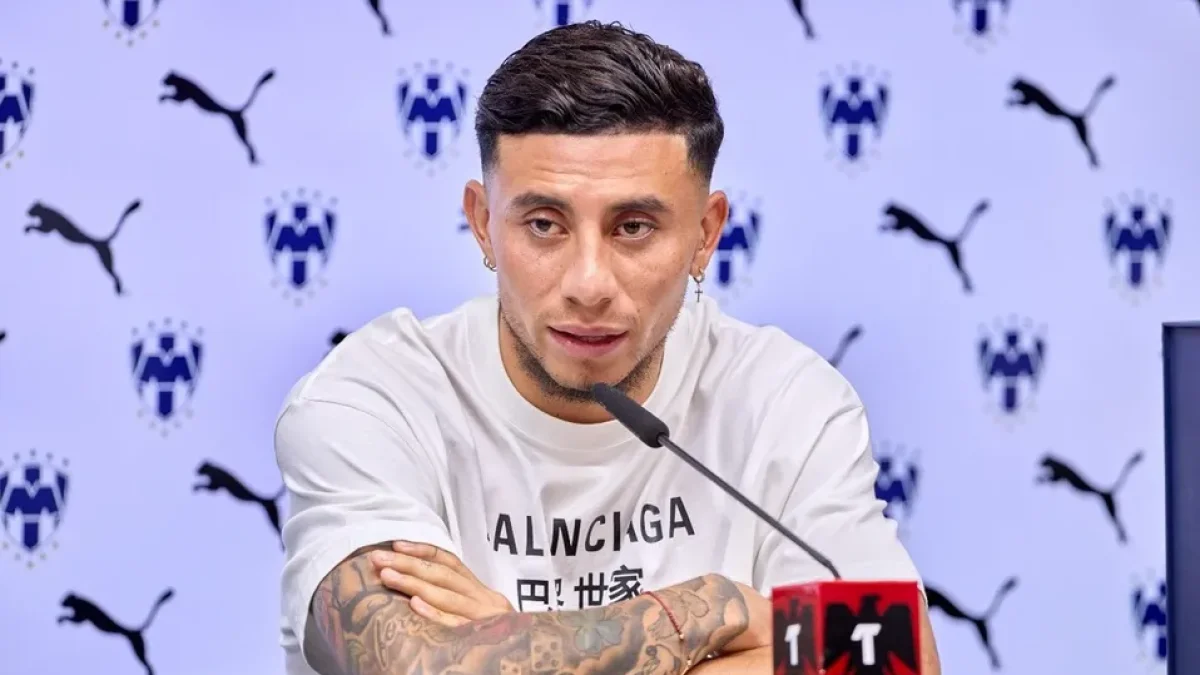 Joao Rojas, volante ecuatoriana de Monterrey, espera volver pronto al campo de juego.