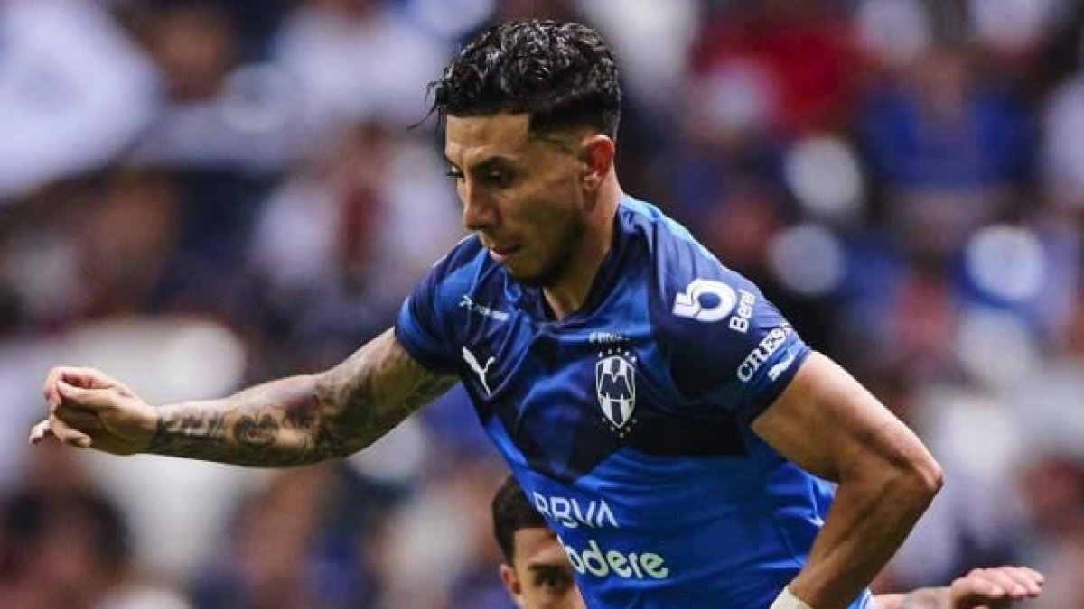 Joao Rojas, ofensivo del Monterrey.