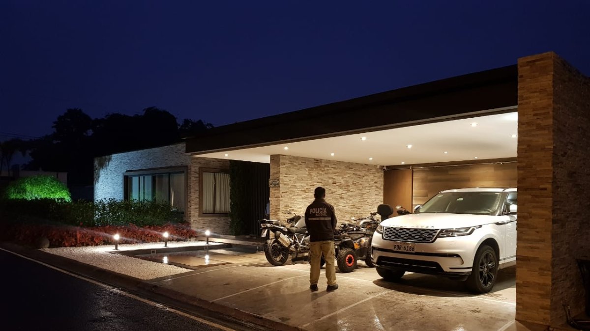 Foto de uno de los operativos realizados en la madruga.