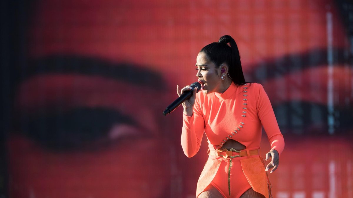 La cantante dominicana Natti Natasha