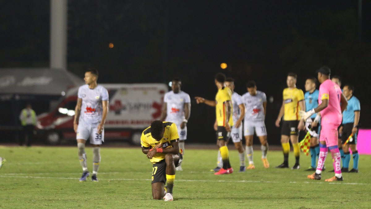 La última derrota ante Delfín dejó preocupación en las filas amarillas.