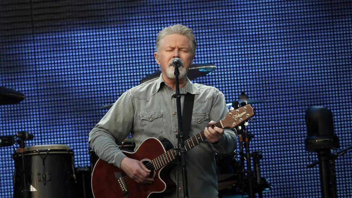 vocalista de la banda de rock Eagles, Don Henley.
