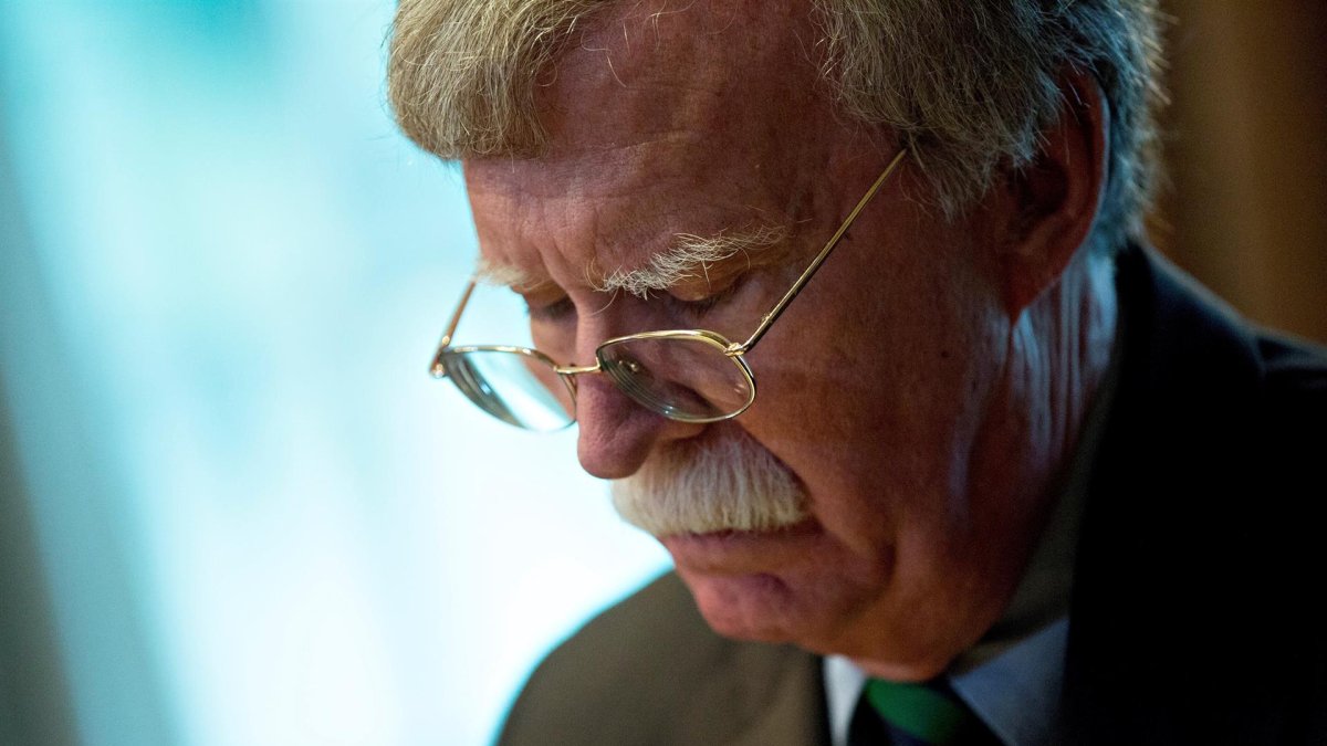 Fotografía de archivo en la que se registró al exconsejero de Seguridad Nacional de Estados Unidos durante la administración de Donald Trump, John Bolton, en Washington DC (EE.UU.).
