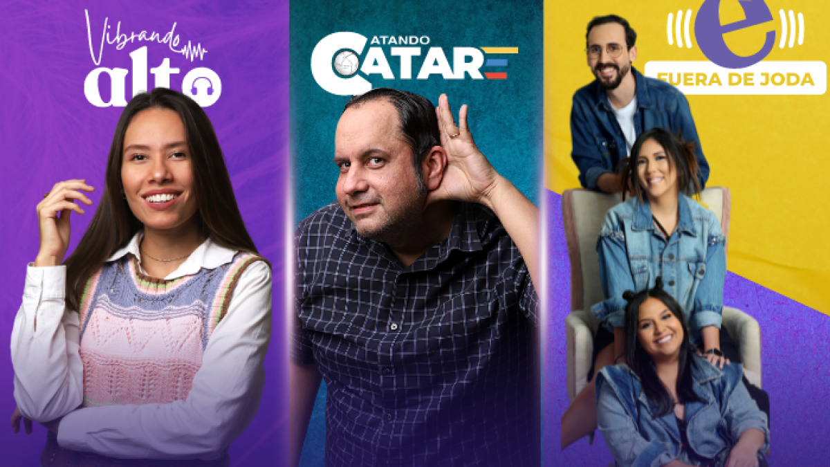 Vibrando alto, Catando Qatar y Fuera de Joda son los primeros podcast que estrena EXPRESO en Spotify y www.expreso.ec