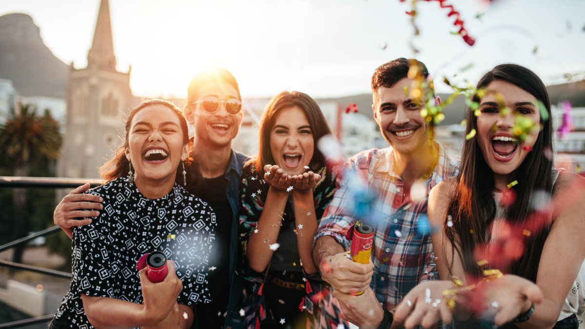 Multiplicar la alegría tiene beneficios para su salud.