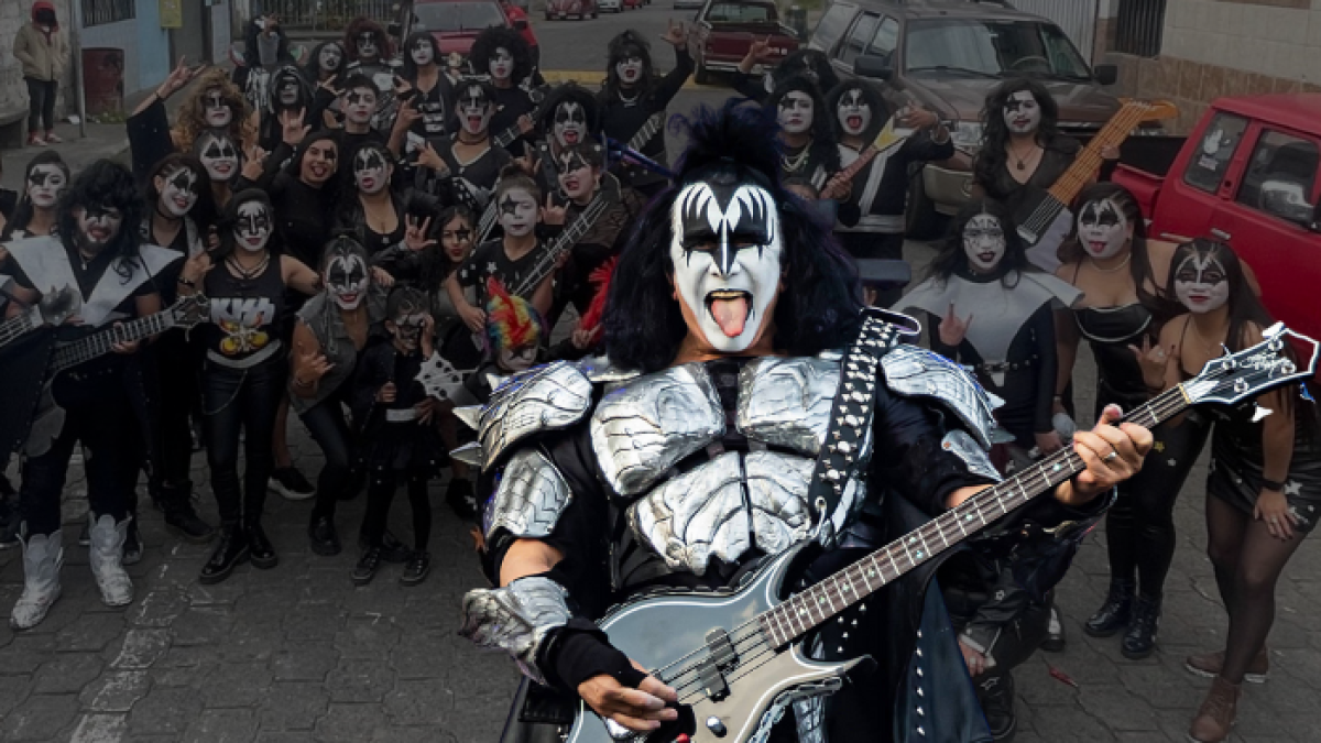 Gene Simmons, bajista de 'Kiss'.