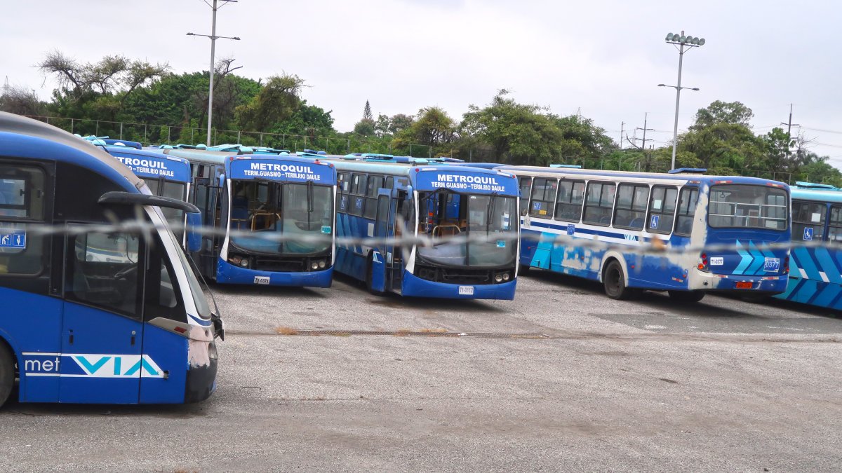 Realidad. El estado en que se encuentran algunas unidades.