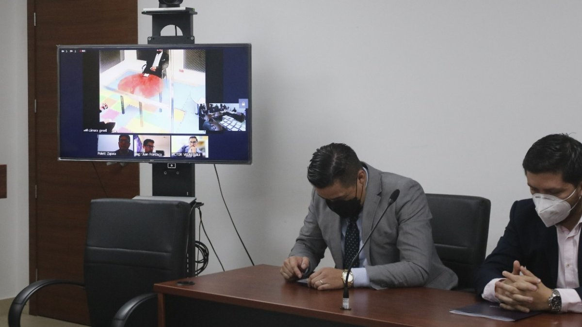 Defensa. Édgar Molina, uno de los abogados del exalcalde de Quito Jorge Yunda.