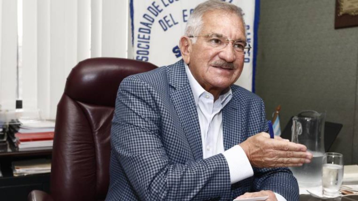 José Jouvín, presidente de la Sociedad de Lucha  contra el Cáncer (Solca).