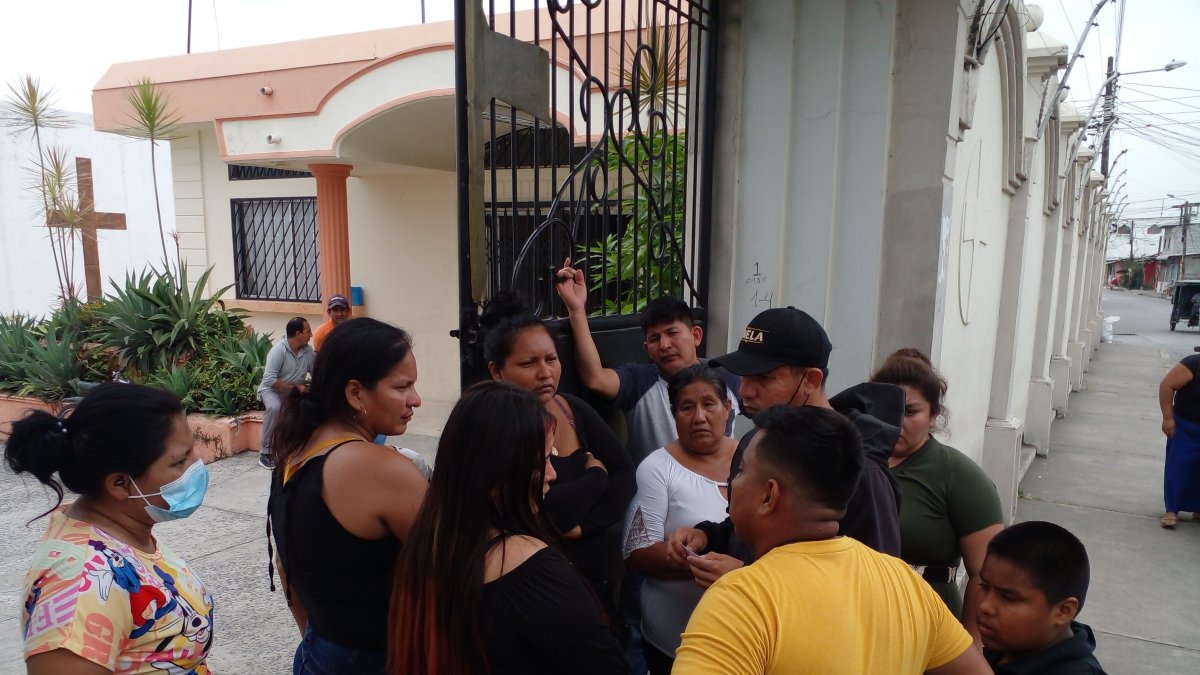 Consternación. Los allegados a la fallecida estaban sorprendidos.