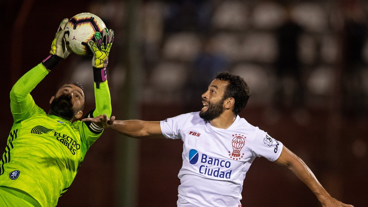 Imagen de archivo del delantero argentino Lucas Emanuel.