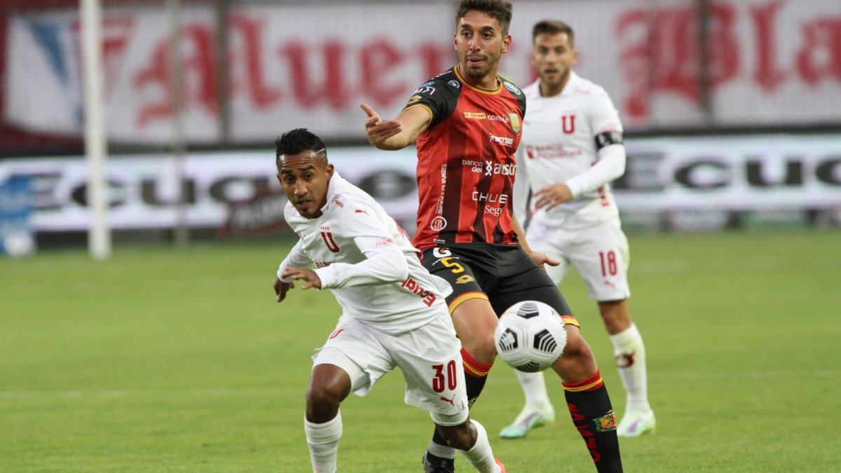 Danny Luna fue uno de los puntos altos de Liga de Quito en el empate en casa ante Deportivo Cuenca