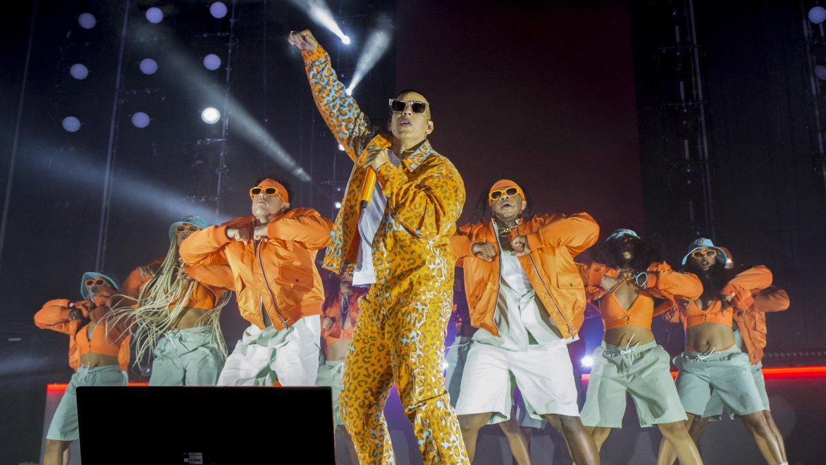 El artista Daddy Yankee en su gira de despedida, en Torremolinos (Málaga).