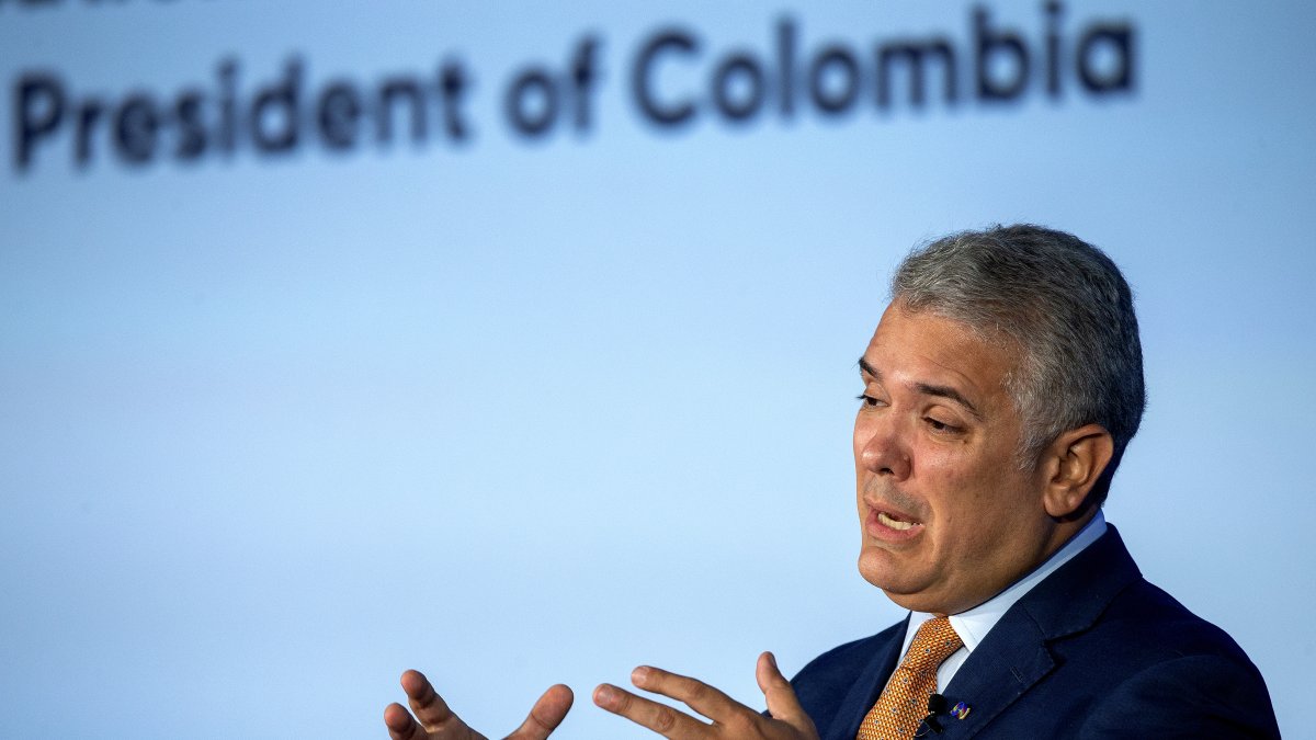 El presidente de Colombia, Iván Duque en una fotografía de archivo