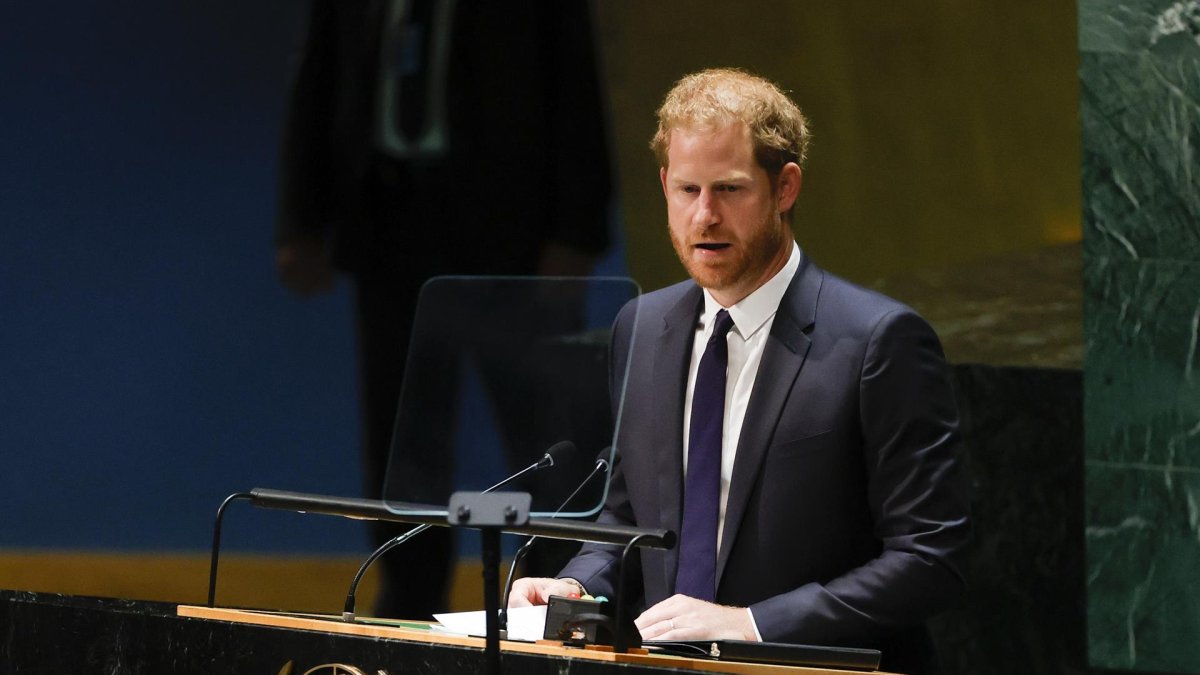 El príncipe Enrique de Inglaterra