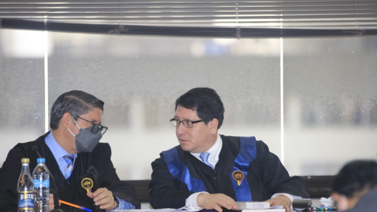 Diligencia. En la Corte Nacional de Justicia se reinstaló el juicio contra Pablo Celi y otros.