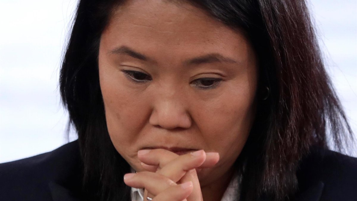 La líder opositora peruana Keiko Fujimori