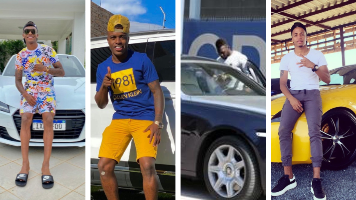 Famosos futbolistas y sus autos.