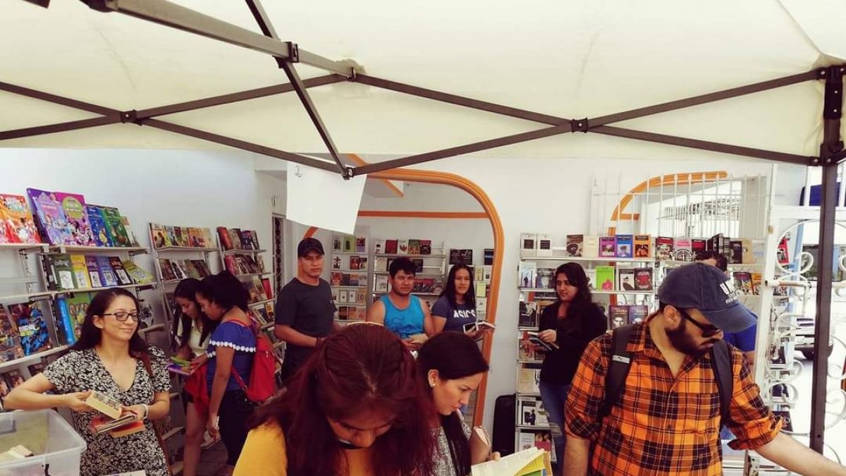 Antes de la pandemia, la feria de desarrollaba cada mes