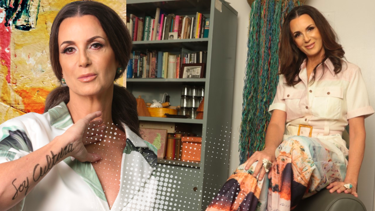 La artista guayaquileña Larissa Marangoni plasma su arte en obras que perduran.