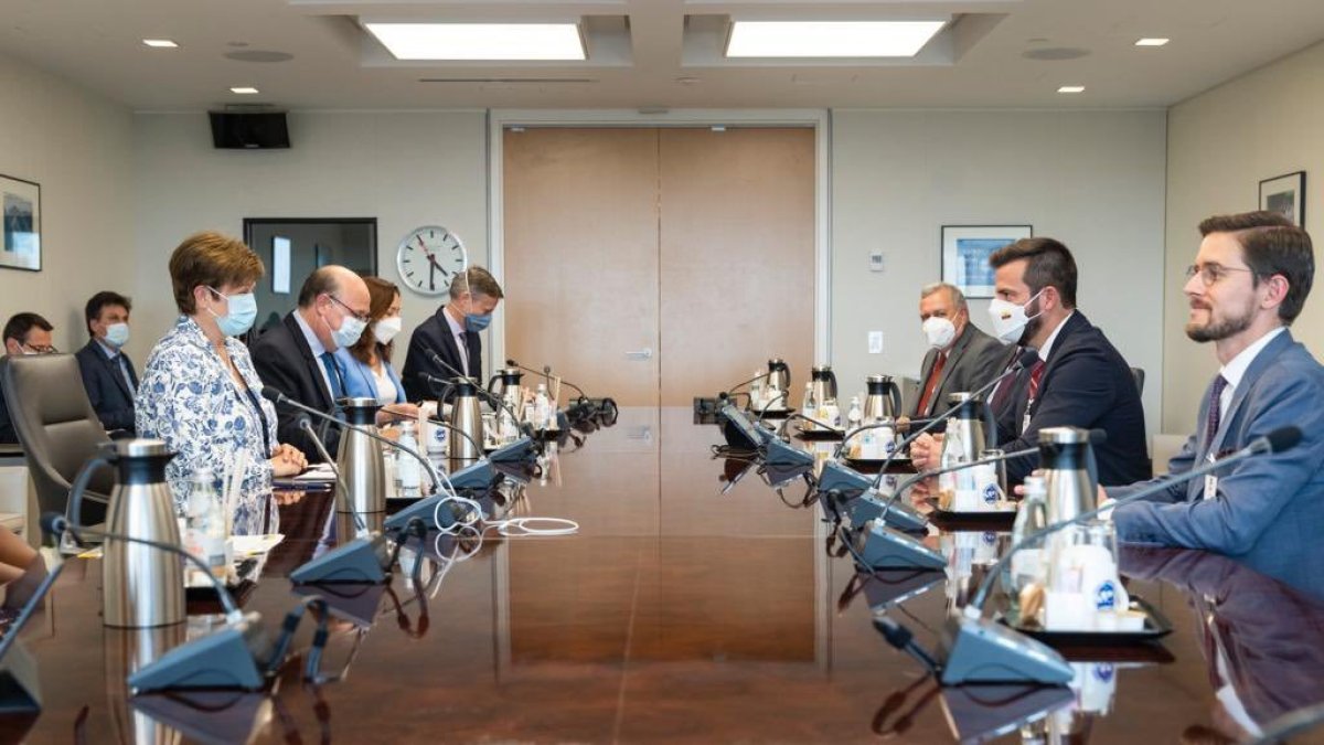 Cita. Pablo Arosemena, ministro de Economía, visita entes multilaterales.