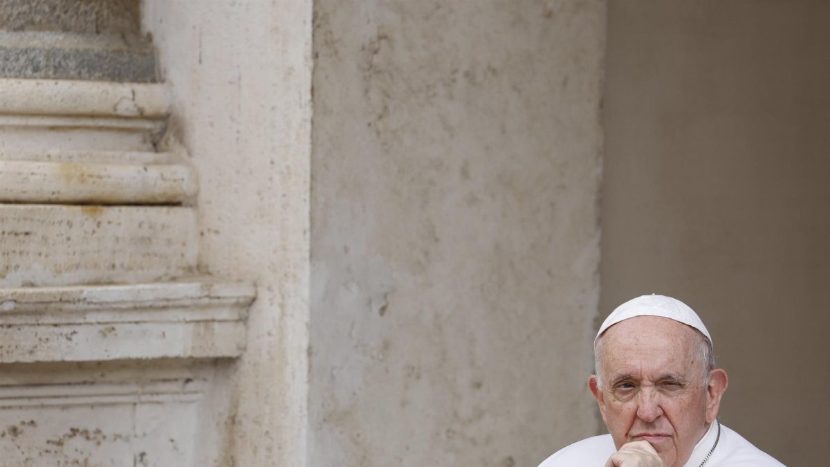 Imagen de archivo del papa Francisco.