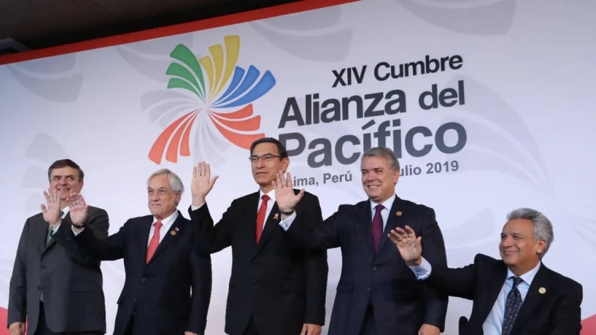 El expresidente Lenín Moreno anunció el deseo de Ecuador de adherirse al grupo de países.