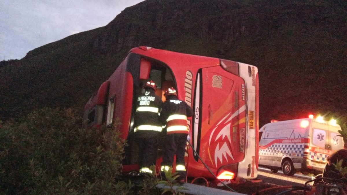 La unidad de la cooperativa Putumayo fue llevada a los patios de retención vehicular en Quito